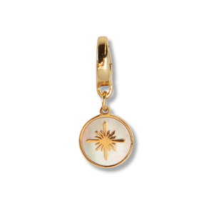 Star Charm, Mother of Pearl | Charm Bar | Charm Necklace