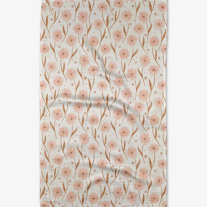 Geometry - Daisy Pop Tea Towel