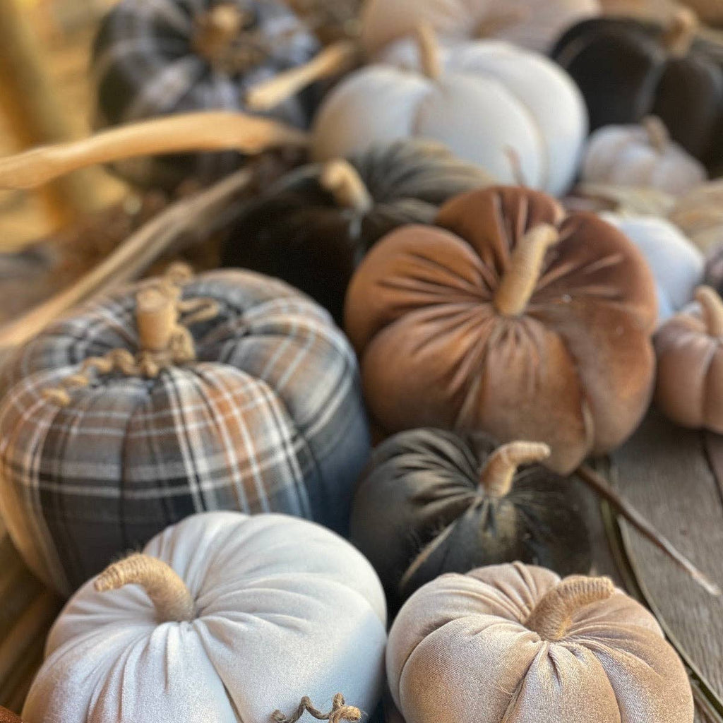 CF-3119 - Med. Pecan Velvet Fall Pumpkin