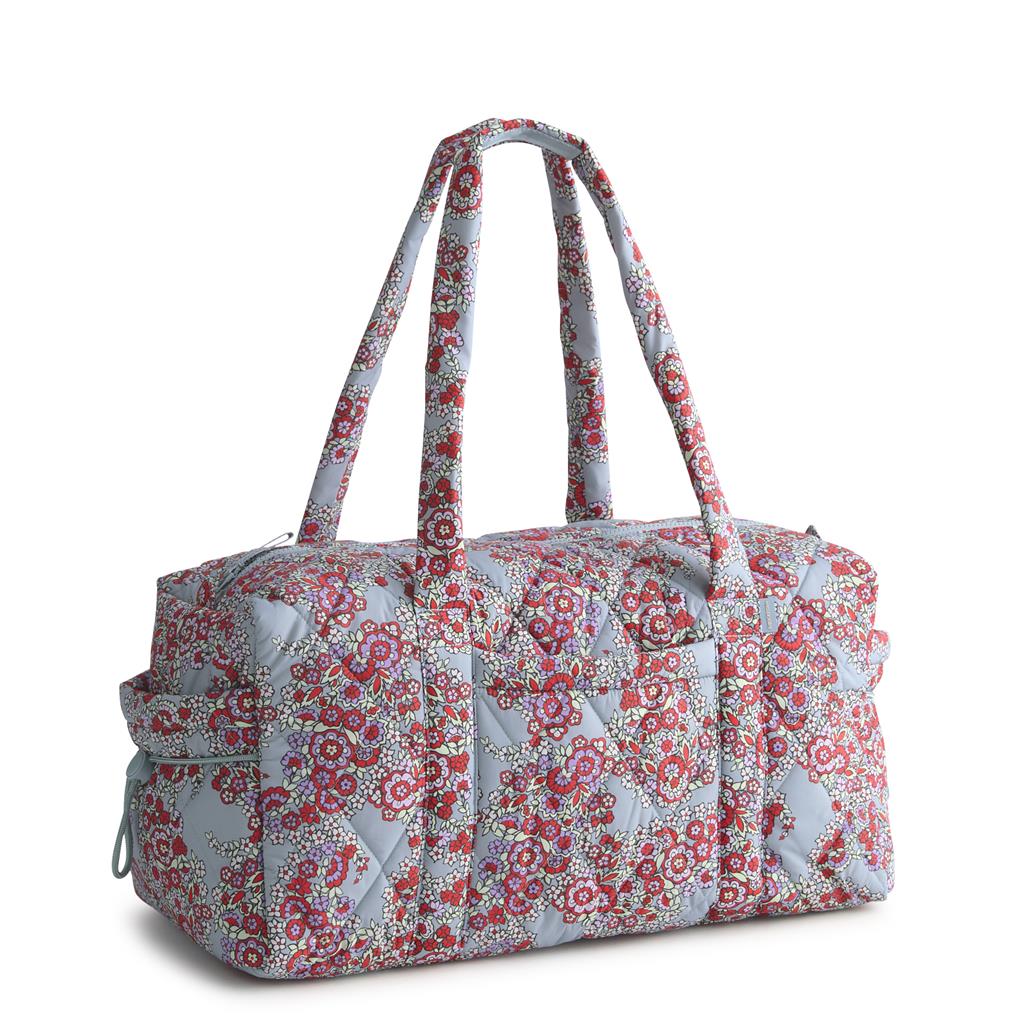 Original  Duffle  - Paisley Bouquet in Feather Weight  - Vera Bradley