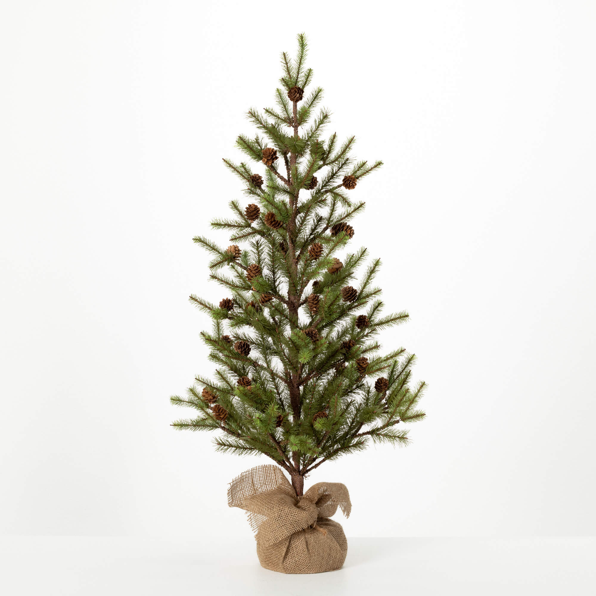 PINE TREE w/ BURLAP (3 Sizes)