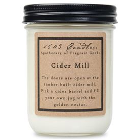 1803 Candles- 14oz Jar - Cider Mill