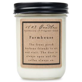 1803 Candles- 14oz Jar - Farmhouse