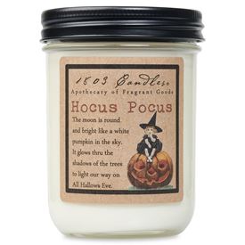 1803 Candles- 14oz Jar - Hocus Pocus
