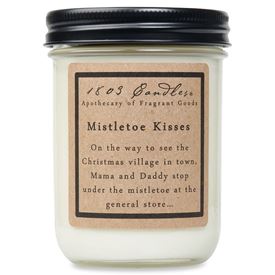 1803 Candles- 14oz Jar - Mistletoe Kisses