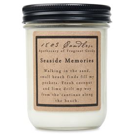 1803 Candles- 14oz Jar - Seaside Memories