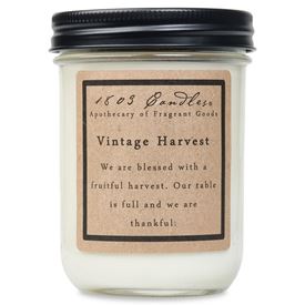 1803 Candles- 14oz Jar - Vintage Harvest