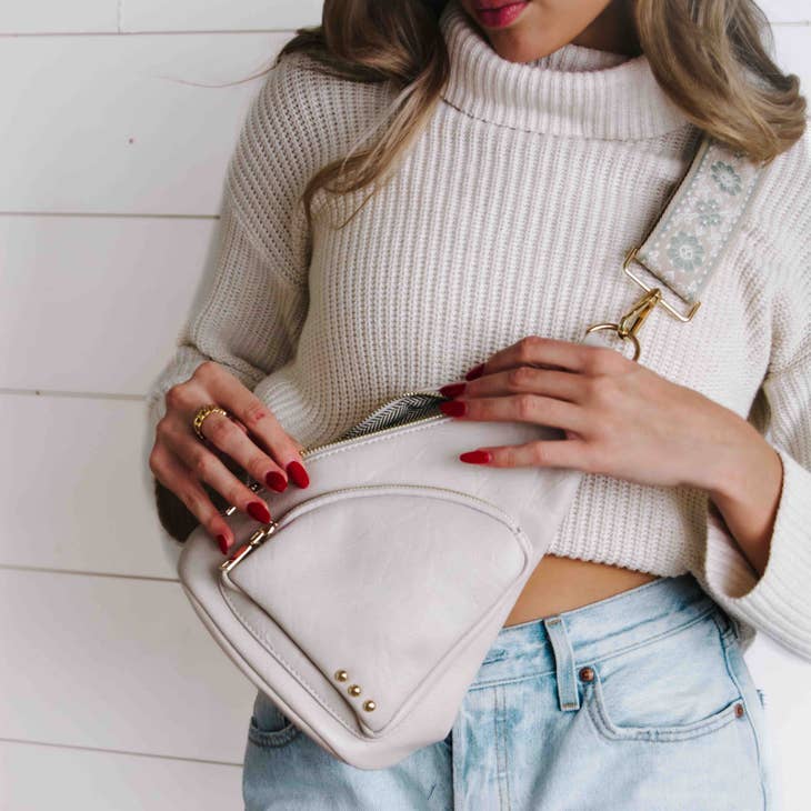 Amanda Sling Bag - Cream