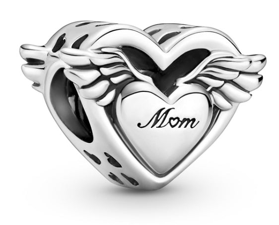 Angel Wings & Mom Charm-Pandora