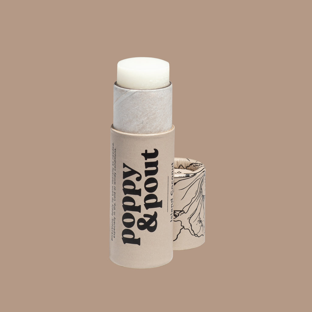Poppy & Pout - Island Coconut Lip Balm