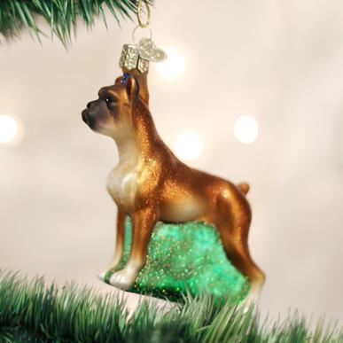 Boxer Ornament - Old World Christmas