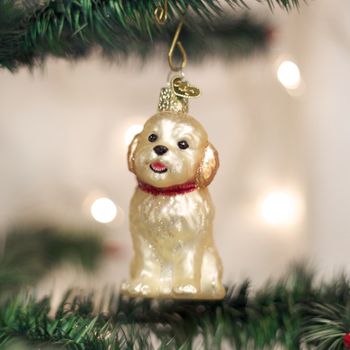 Cockapoo Puppy Ornament - Old World Christmas