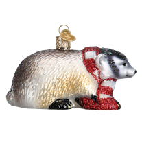 Badger Ornament - Old World Christmas