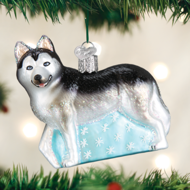 Siberian Husky Ornament - Old World Christmas