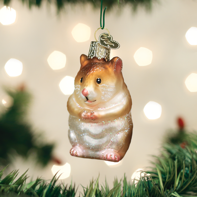 Hamster Ornament - Old World Christmas