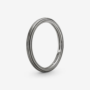 Ruthenium Plated Ring - Pandora Me - 149591C00