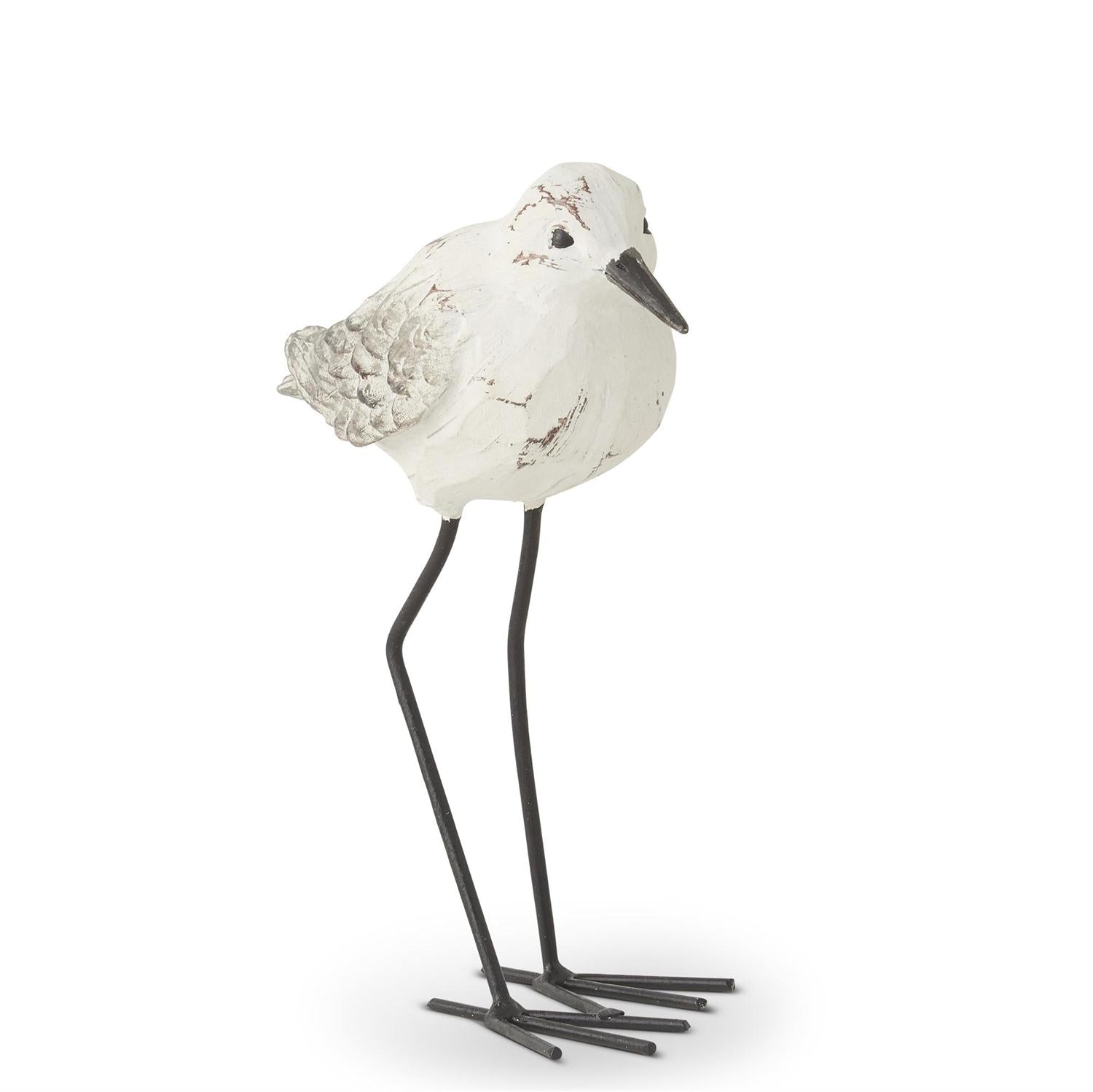 White and Gray Weathered Resin Seagull (2 Sizes)
