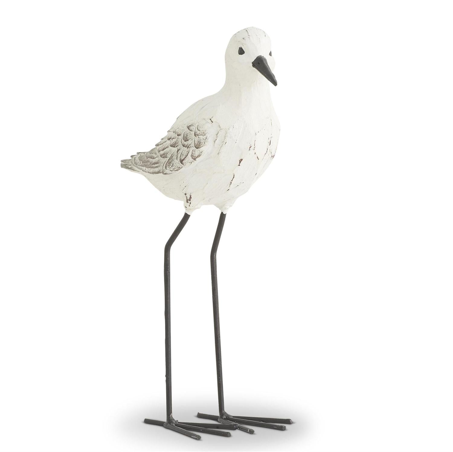 White and Gray Weathered Resin Seagull (2 Sizes)