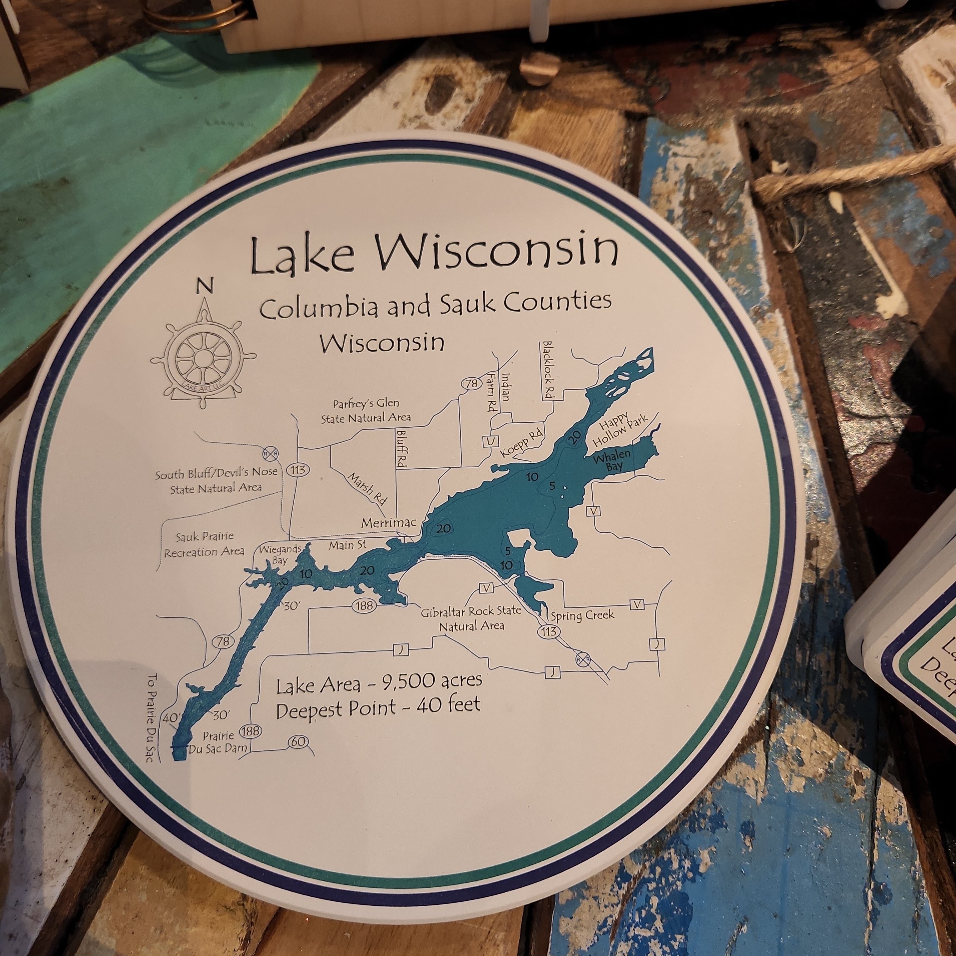 Lake Wisconsin Trivet