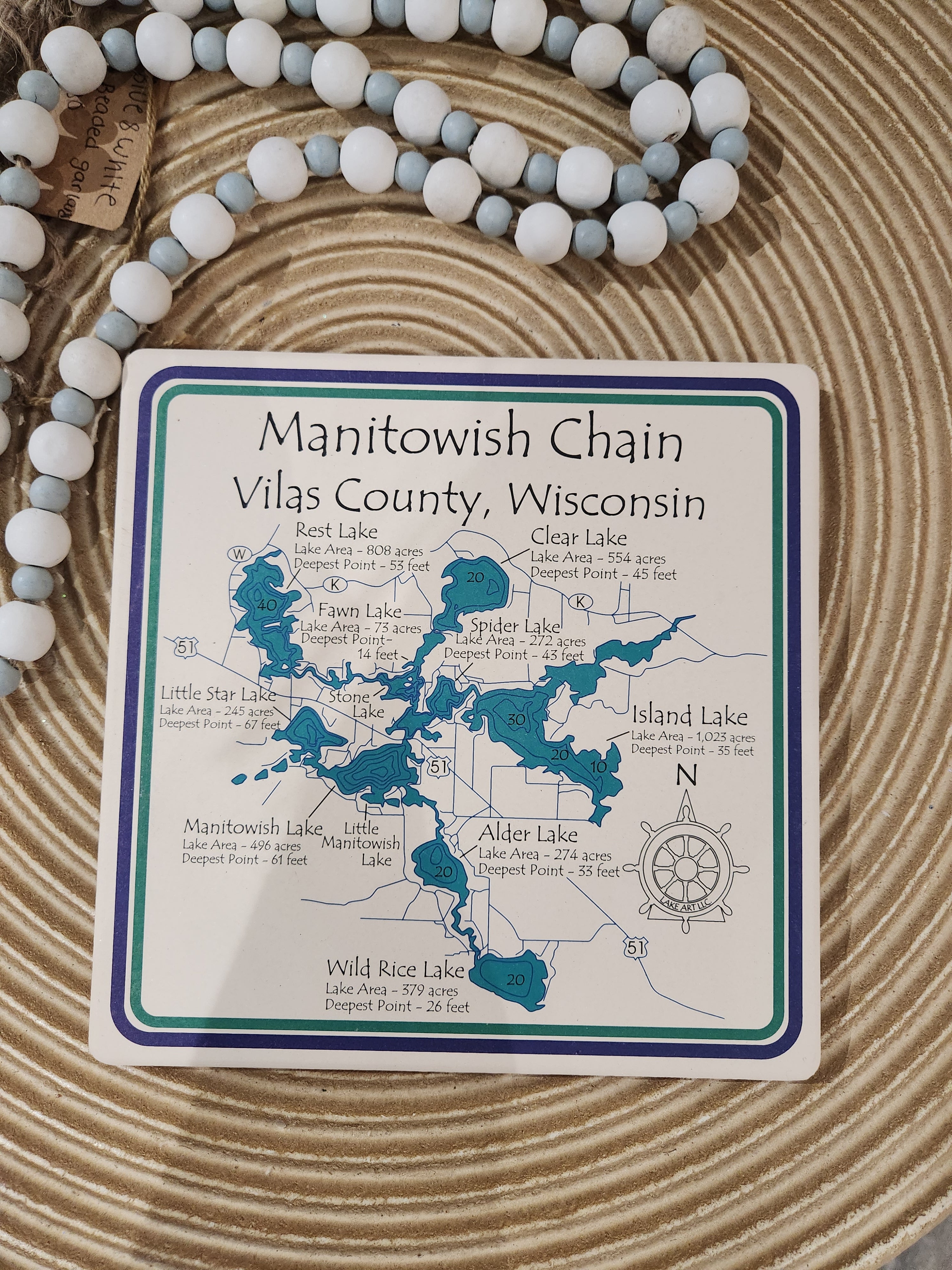 Manitowish Chain Trivet