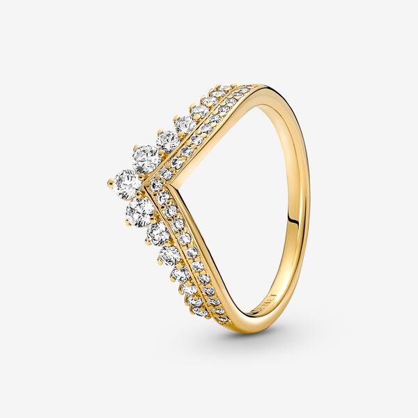 14k Gold-Plated Timeless Wish Tiara Ring - Pandora- 167736C01