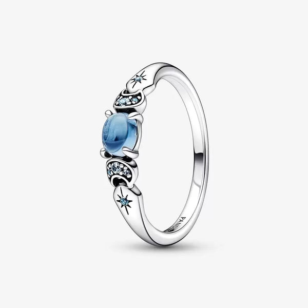 Blue stone deals ring pandora