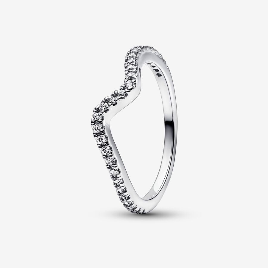 Sparkling Wave Ring - Pandora - 192539C01