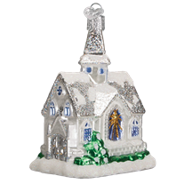Sparkling Cathedral Ornament - Old World Christmas