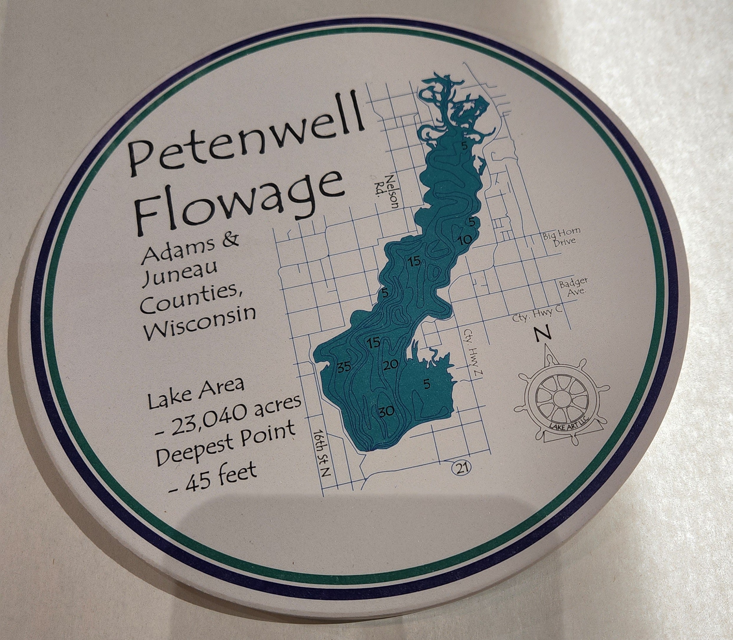 Petenwell Flowage Trivet