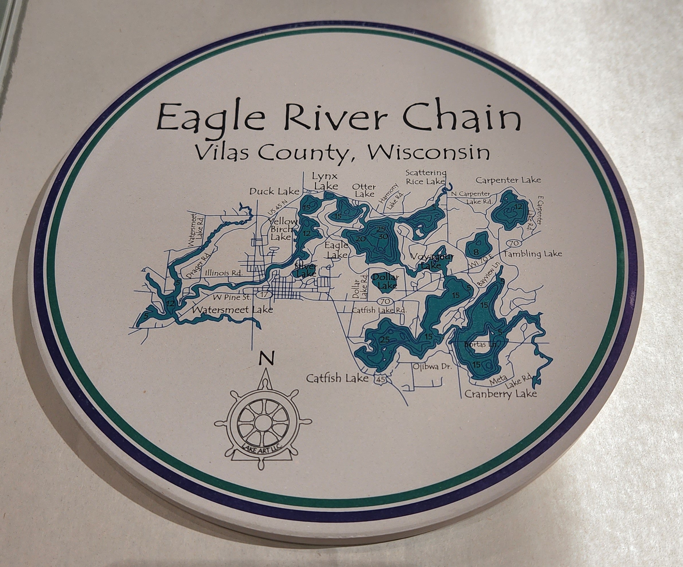 Eagle River Chain Trivet