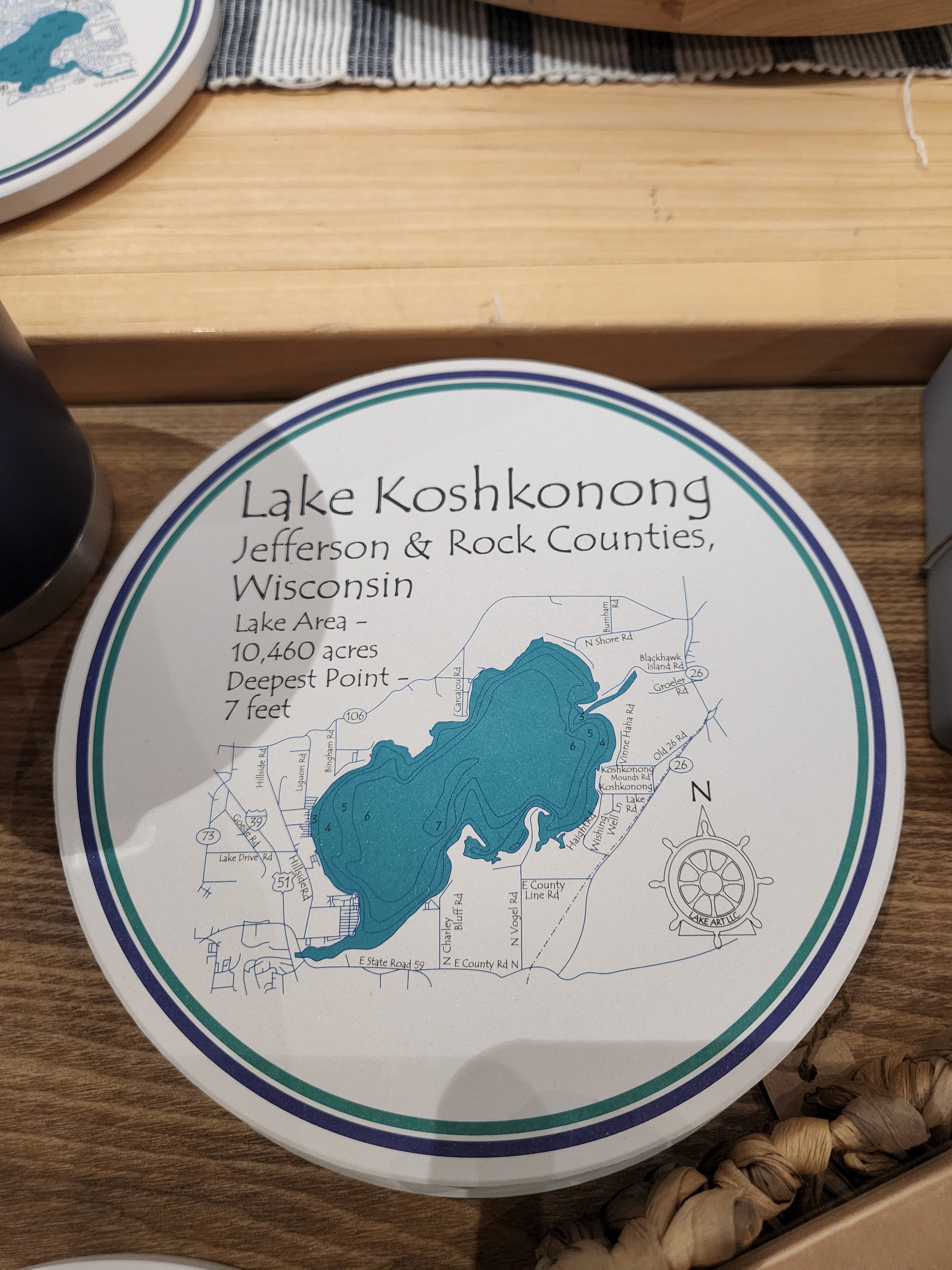Lake Koshkonong Trivet