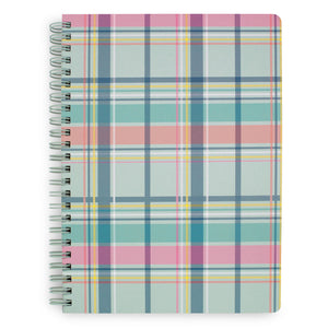 Mini Notebook with Pocket - Pastel Plaid - Vera Bradley