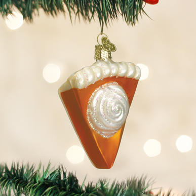 Piece Of Pumpkin Pie Ornament - Old World Christmas