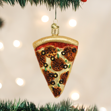 Pizza Slice Ornament- Old World Christmas