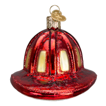 Fireman's Hat Ornament - Old World Christmas
