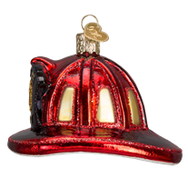Fireman's Hat Ornament - Old World Christmas