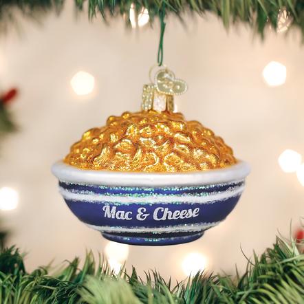 Bowl Of Mac & Cheese Ornament - Old World Christmas