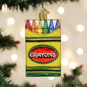 Box of Crayons Ornament - Old World Christmas