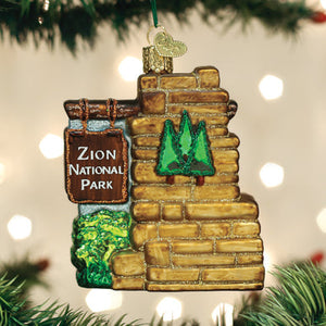 Zion National Park Ornament - Old World Christmas