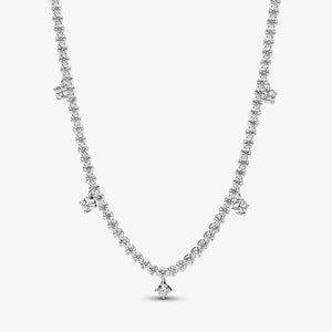 Sparkling Drop Collier Necklace - Pandora -  392405C01-43