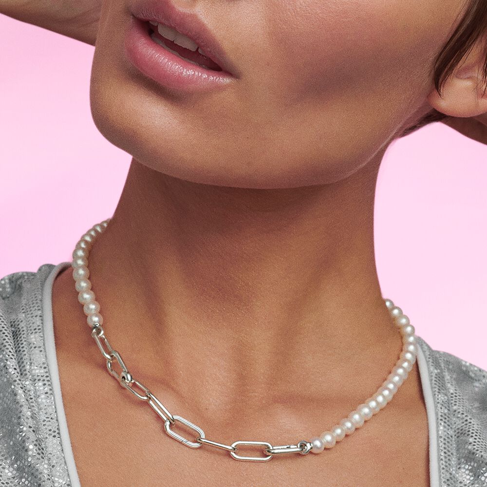Sterling Silver Pandora Necklace – Goldbank Jewellers