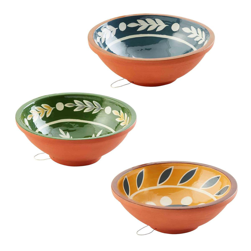 Painted Decorative Bowl (3 Colors)