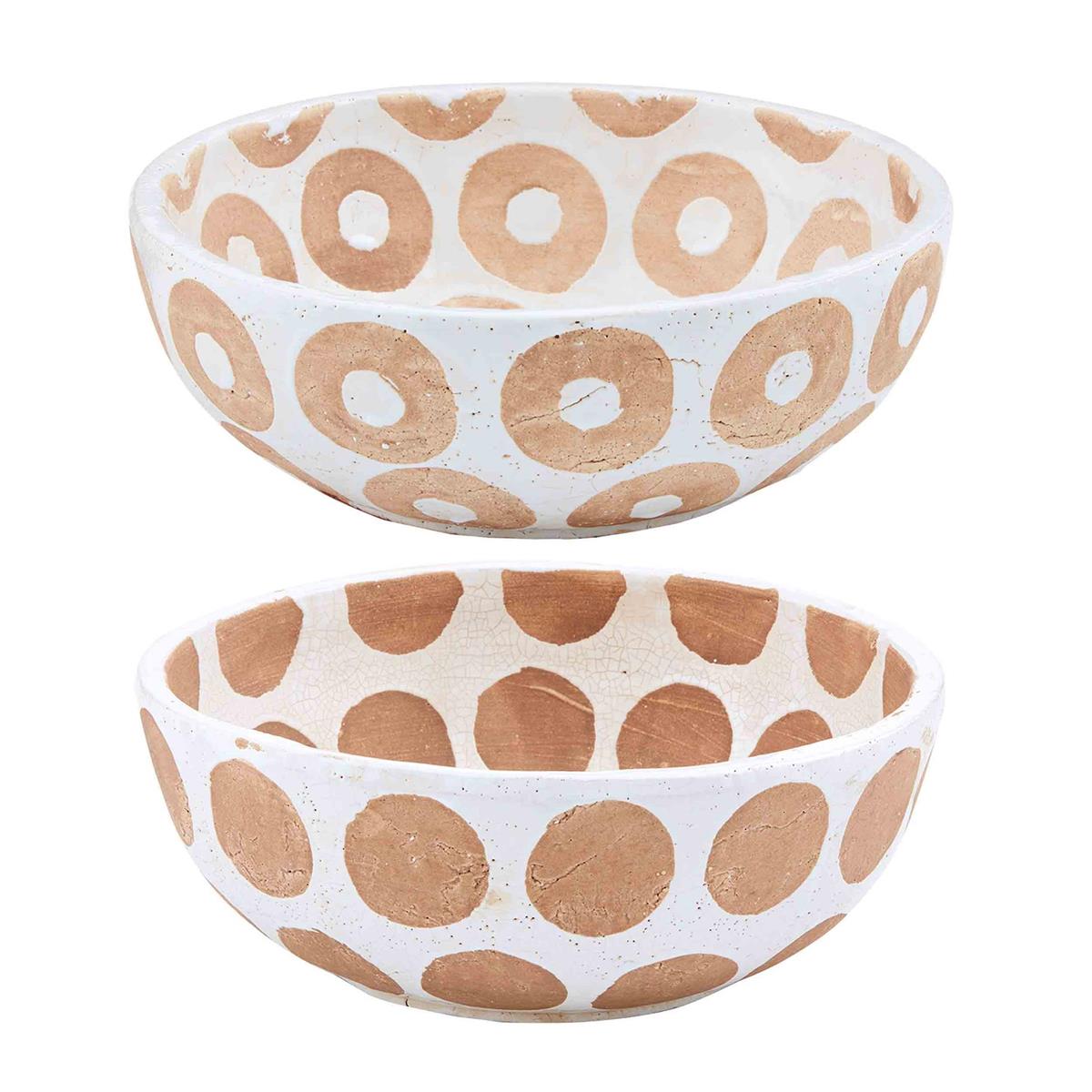 White Dot Bowl (2 Styles)