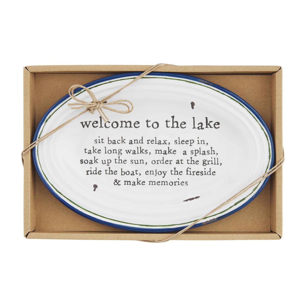 Lake Sentiment Plate