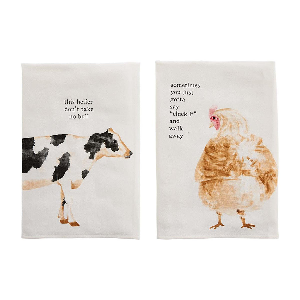 Farm Animal Towels (2 Styles)