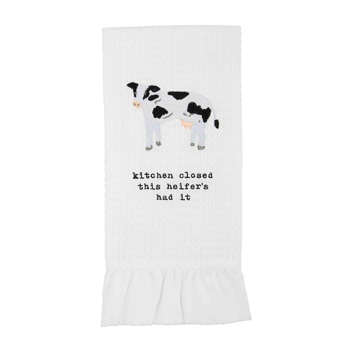 Ruffle Edge Farm Towel (4 Styles)