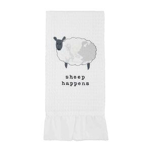 Ruffle Edge Farm Towel (4 Styles)