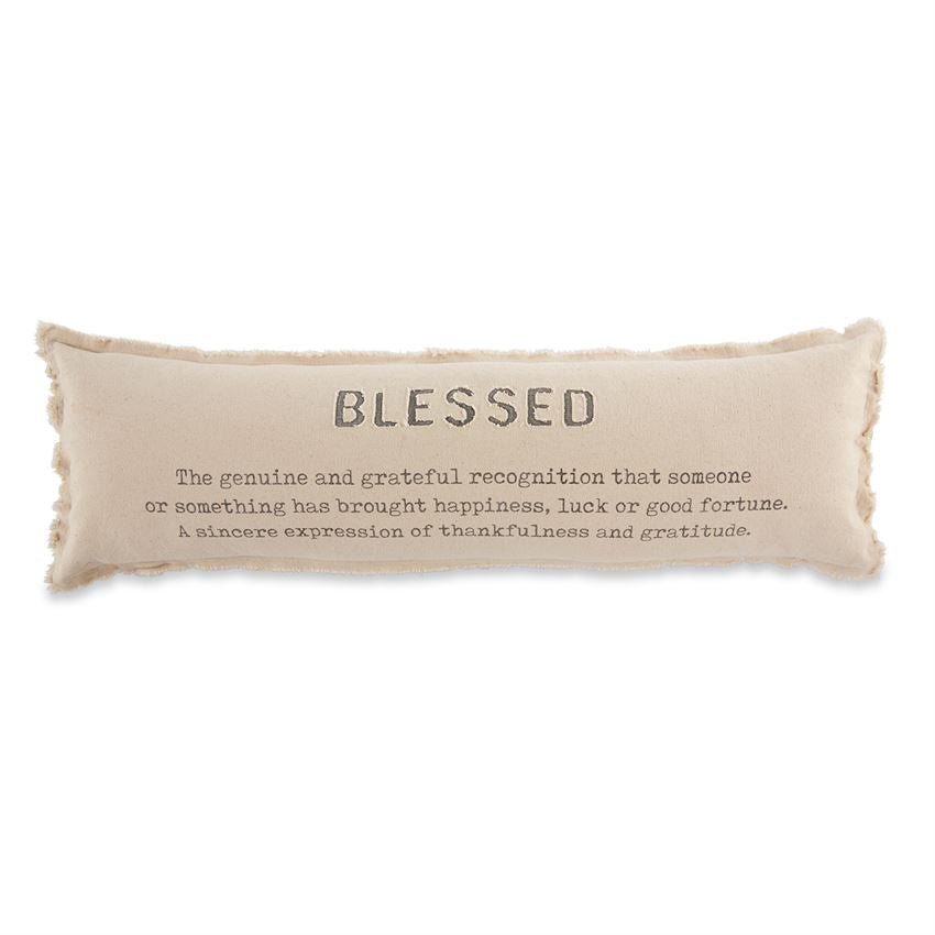 BLESSED DEFINITION PILLOW