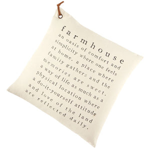 FARMHOUSE DEFINITION PILLOW