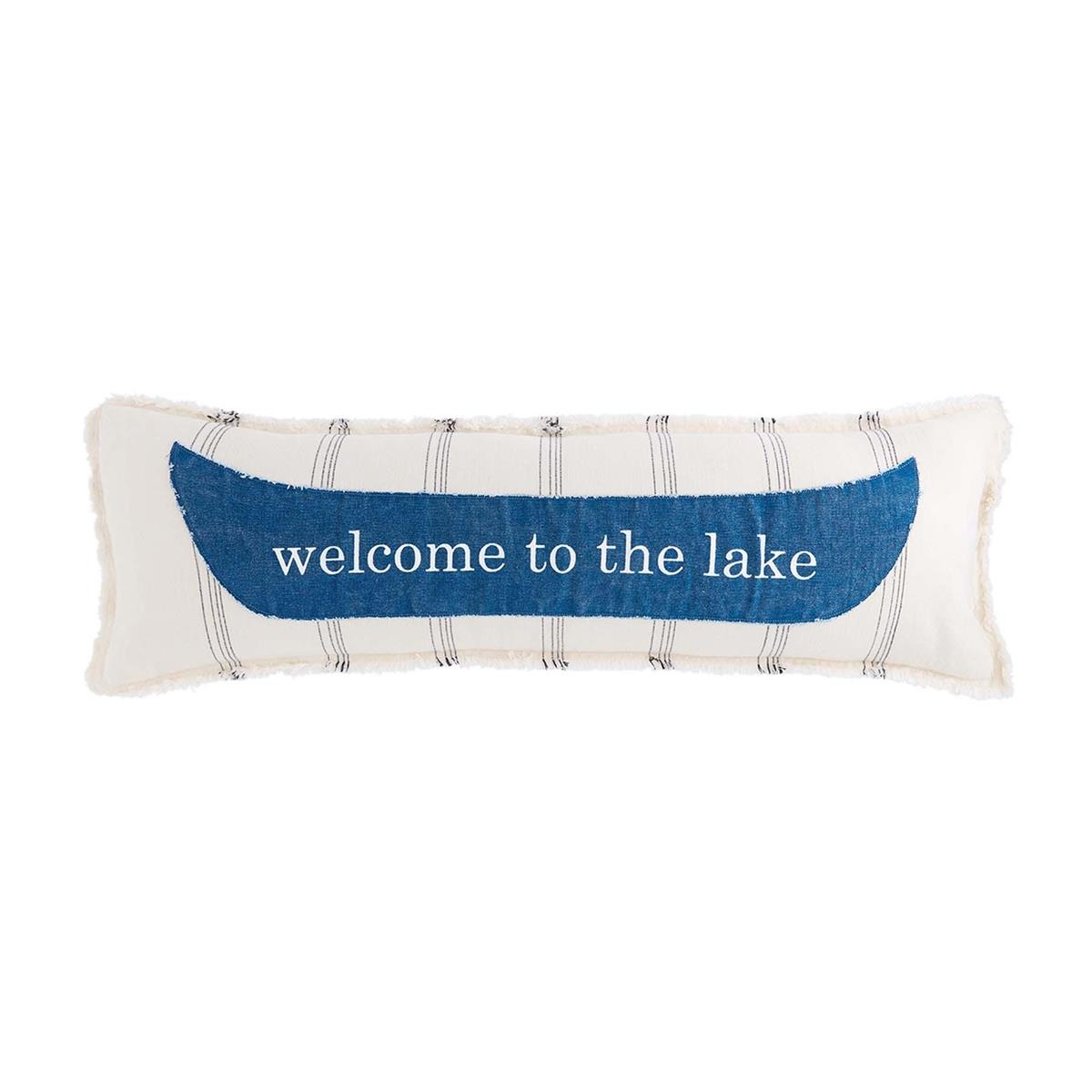 Long Lake Appliqué Pillow